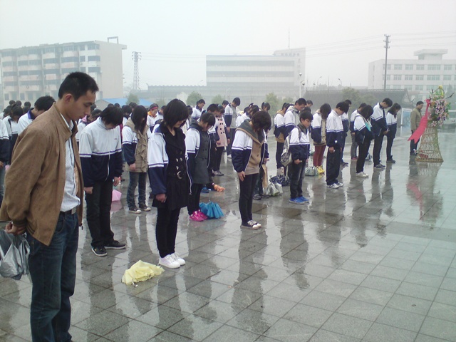 缅怀革命先烈，弘扬民族精神—3月30日泰州实验中学清明节祭扫活动